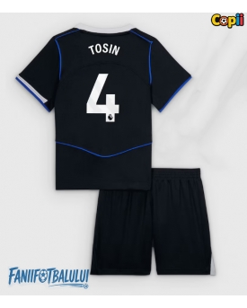 Chelsea Tosin Adarabioyo #4 Echipament de Fotbal Replică 2025-26 Copii Treilea (+ Șorturi)